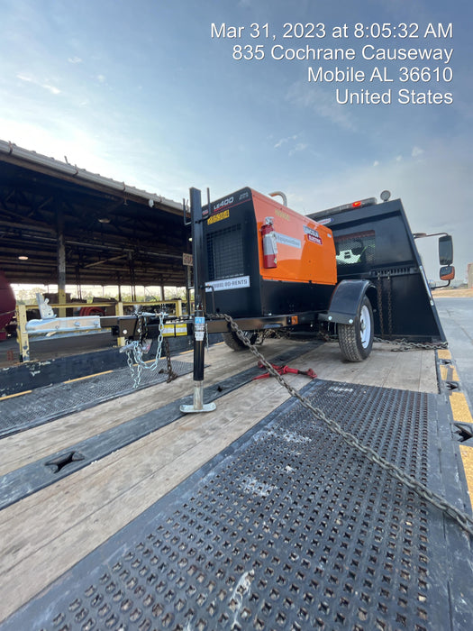 2022 Lincoln Electric LE400 Kubota V1505, Trlr, Cable Rack, Light Kit, ES Decals, T3