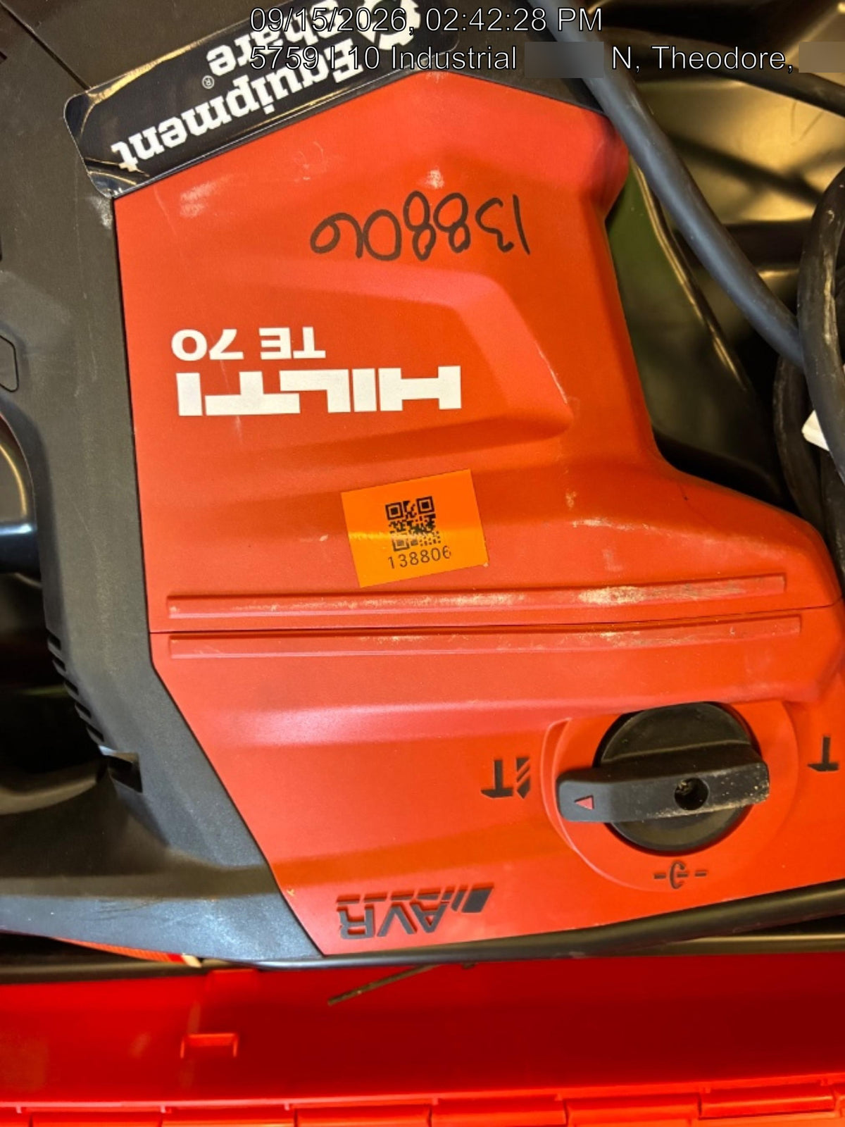 2021 HILTI TE 70-AVR