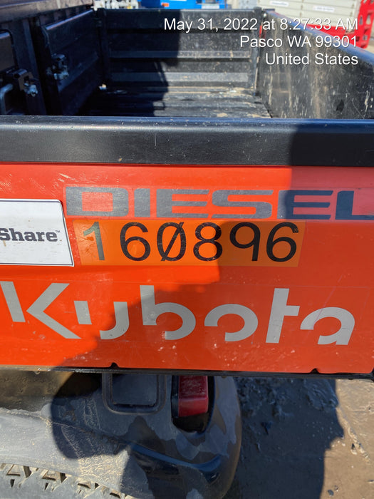 2021 Kubota RTV-X1140W-H Plastic Canopy, Windshield Acrylic Clear, LED Strobe Light, Wire Harness Kit, Back up Alarm