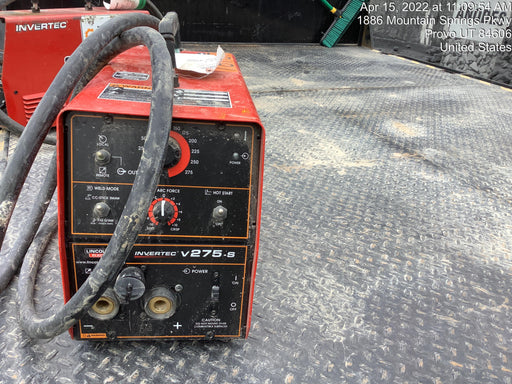 2020 LINCOLN ELECTRIC INVERTEC V275-S