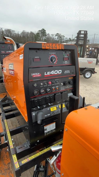 2025 Lincoln Electric LE400 Diesel, Kubota V1505, 22 HP, Trlr, Cable Rack, Light Kit, ES Decals, T3