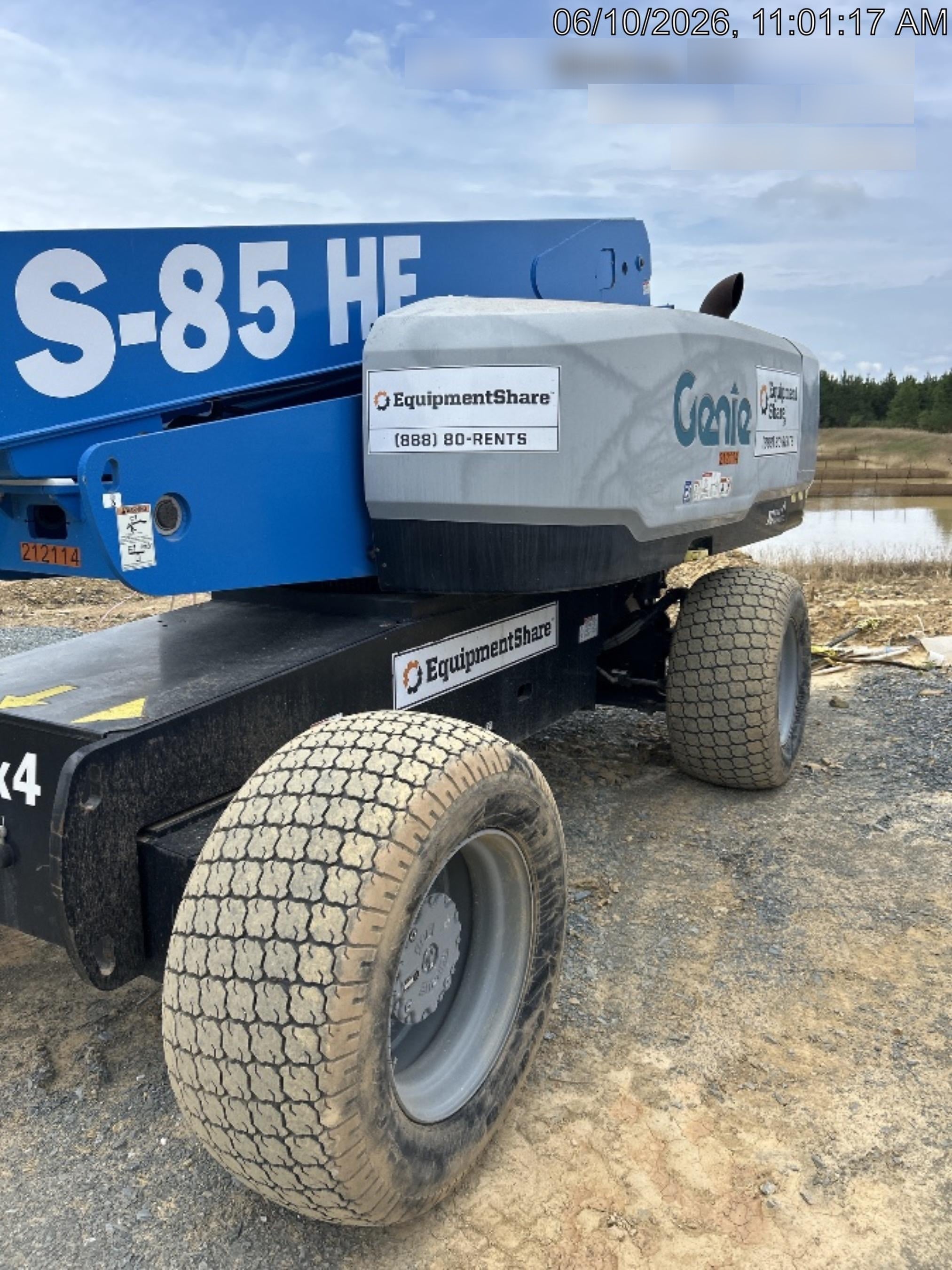 2022 GENIE S-85 HF