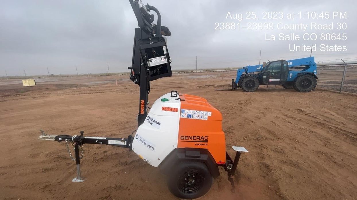 2023 Generac MLT2 Diesel, Flex Switch 120V Input, Powerzone Controller, (4) 320W LED Lights, 4kW Generator, 39.9 Gal Fuel Tank, 2" Ball, T3