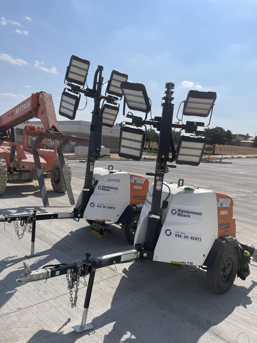 2023 Generac MLT2 Diesel, Flex Switch 120V Input, Powerzone Controller, (4) 320W LED Lights, 4kW Generator, 39.9 Gal Fuel Tank, 2" Ball, T3