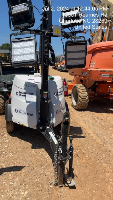 2023 Generac MLT2 Diesel, Flex Switch 120V Input, Powerzone Controller, 
(4) 320W LED Lights, 4kW Generator, 39.9 Gal Fuel Tank, 2" Ball, T3