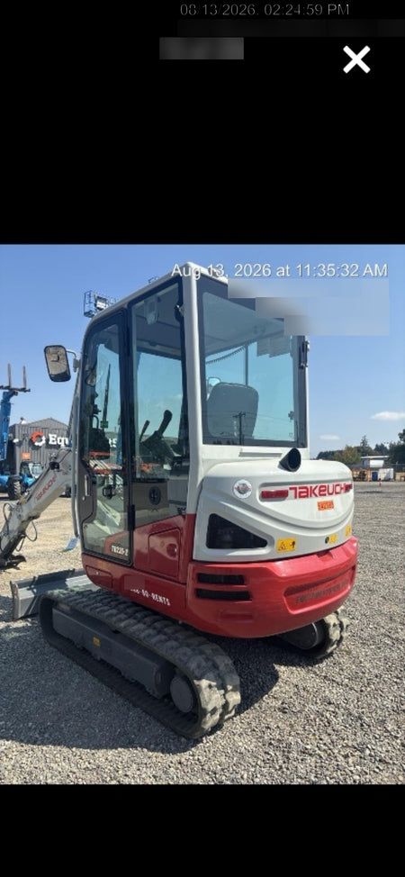 2025 TAKEUCHI TB235-2CR
