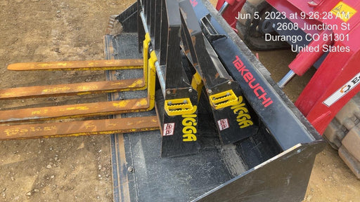 2022 DIGGA 48" Pallet Forks - Digga