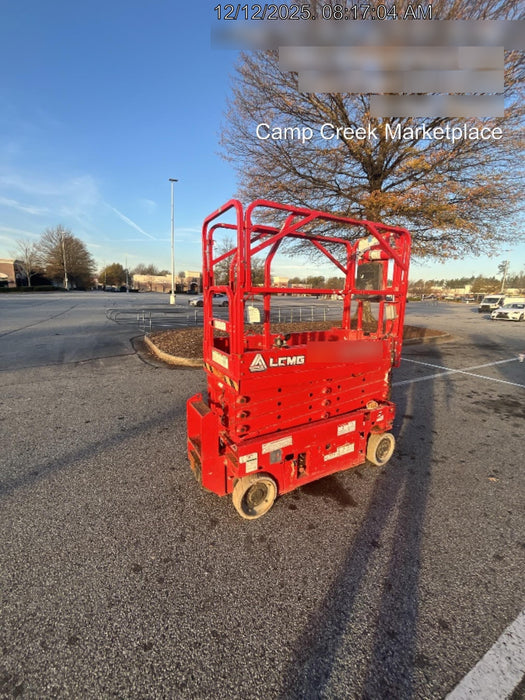 2021 Lgmg AS1932E Electric Drive, Solid Non Marking Tires, Dual Beacons