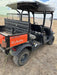 2021 Kubota RTV-X1140W-H Plastic Canopy, Windshield Acrylic Clear, LED Strobe Light, Wire Harness Kit, Back up Alarm