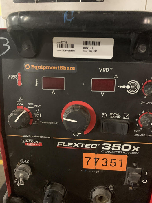 2020 LINCOLN ELECTRIC FLEXTEC 350X