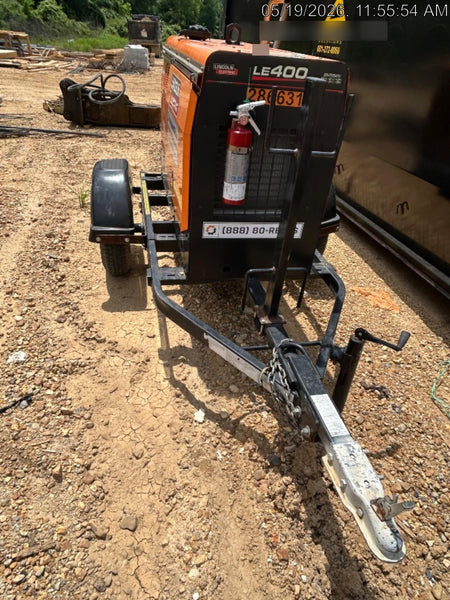 2022 Lincoln Electric LE400 Kubota V1505, Trlr, Cable Rack, Light Kit, ES Decals, T3