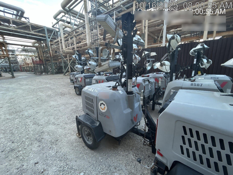 2019 Wacker Neuson LTV6K-LED LTV6K Light Tower, LED 300W, Telematics EQ SH Kubota