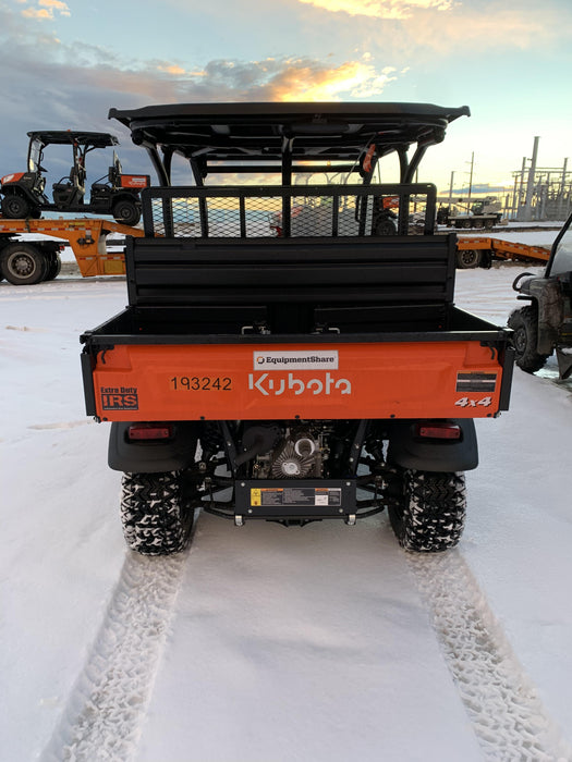 2021 Kubota RTV-X1140W-H Plastic Canopy, Windshield Acrylic Clear, LED Strobe Light, Wire Harness Kit, Back up Alarm