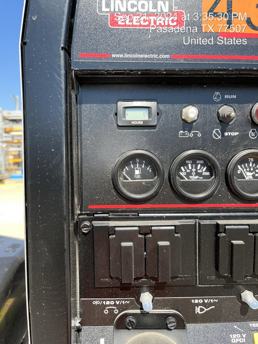 2024 Lincoln Electric LE400 Kubota V1505, Trlr, Cable Rack, Light Kit, ES Decals, T3