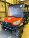 2022 Kubota RTV-X1140W-H Plastic Canopy, Windshield Acrylic Clear, LED Strobe Light, Wire Harness Kit, Back up Alarm
