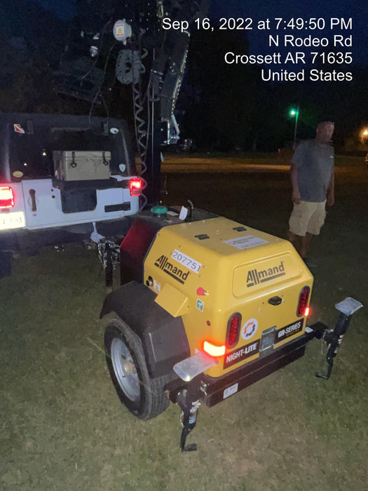 2022 Allmand NLV3GR LED Light Tower