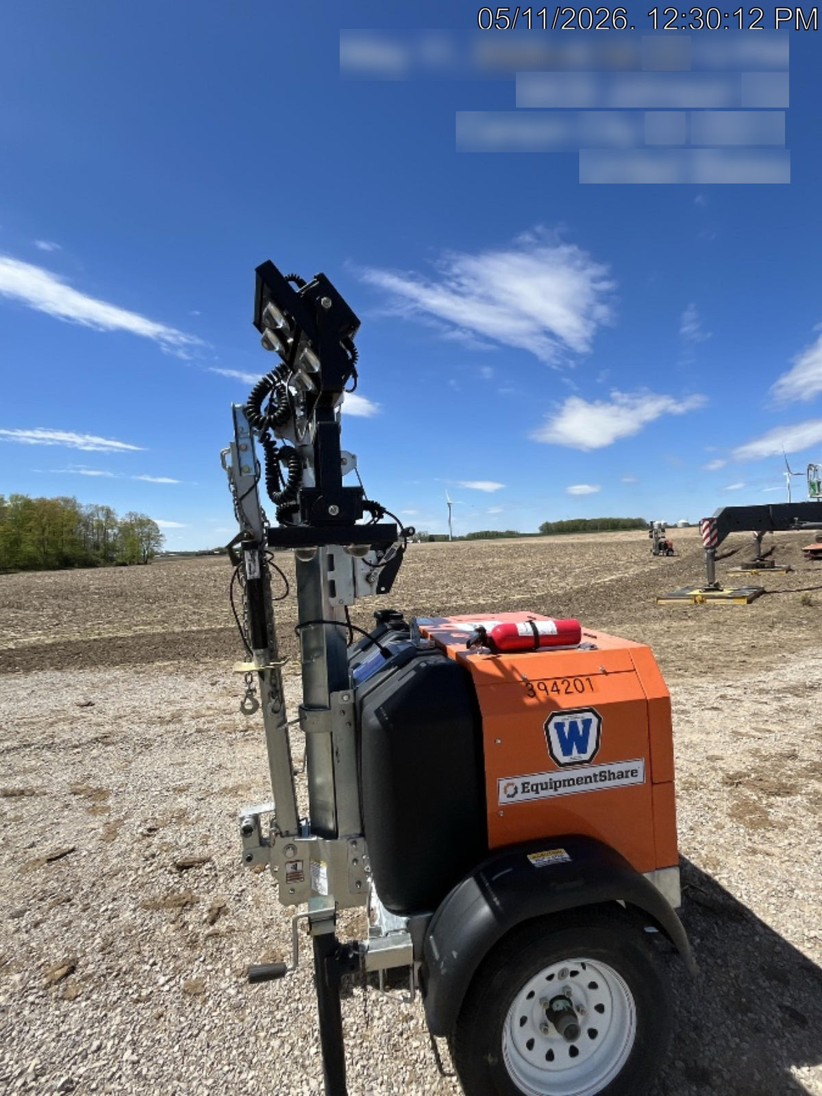 2024 Wanco WLTT-4MM4K Diesel, Deep Sea Controller, Shore Power Plug, Auto Start, (4) 350W LED Floodlights, 4kW Generator, 60 Gal Fuel Tank, 2" Ball, T3