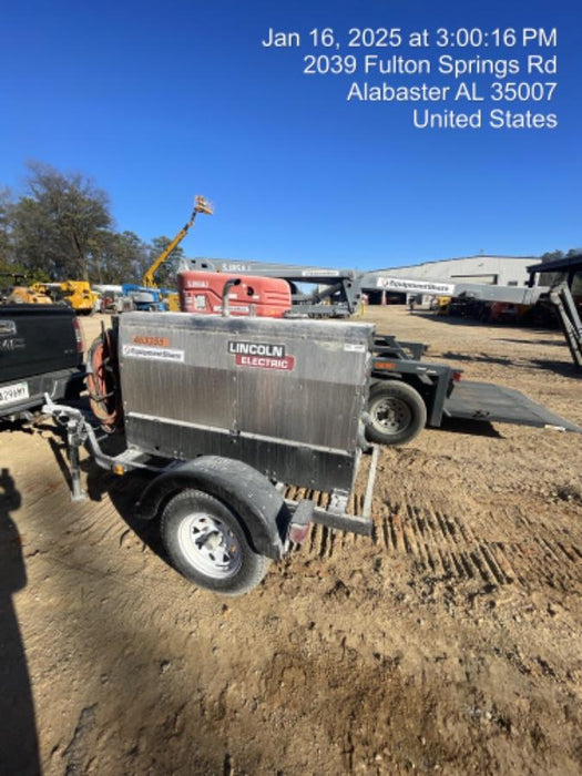 2024 Lincoln Electric LE400 Kubota V1505, Trlr, Cable Rack, Light Kit, ES Decals, T3