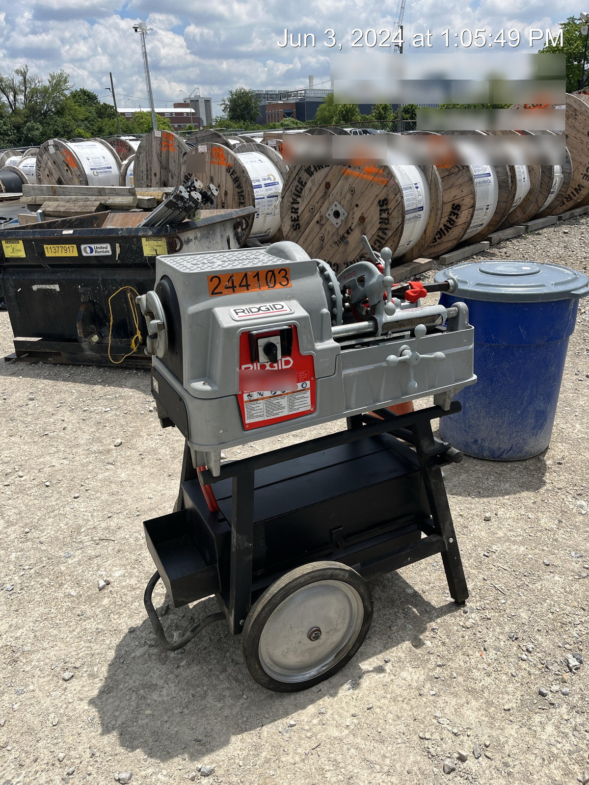 2022 RIDGID 535