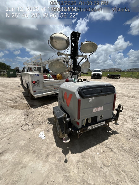 2019 Wacker Neuson LTV6K-LED LTV6K Light Tower, LED 300W, Telematics EQ SH Kubota
