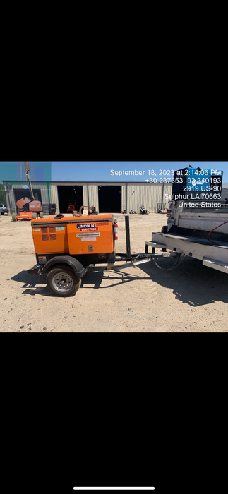 2022 Lincoln Electric LE400 Kubota V1505, Trlr, Cable Rack, Light Kit, ES Decals, T3