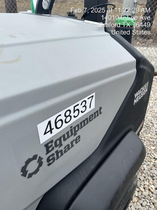 2024 Wacker Neuson LTT4 Diesel, Kohler KDW702, Deep Sea Controller, Auto Start, LED 320W, Bypass Outlet, T3