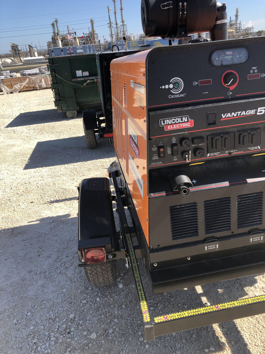 2021 Lincoln Electric Vantage 549X Ready Pak 3, ORANGE (includes trailer, cable rack, fender light kit)