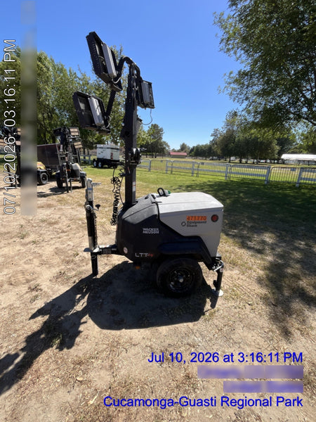 2024 Wacker Neuson LTT4 Diesel, Kohler KDW702, Deep Sea Controller, Auto Start, LED 320W, Bypass Outlet, T3