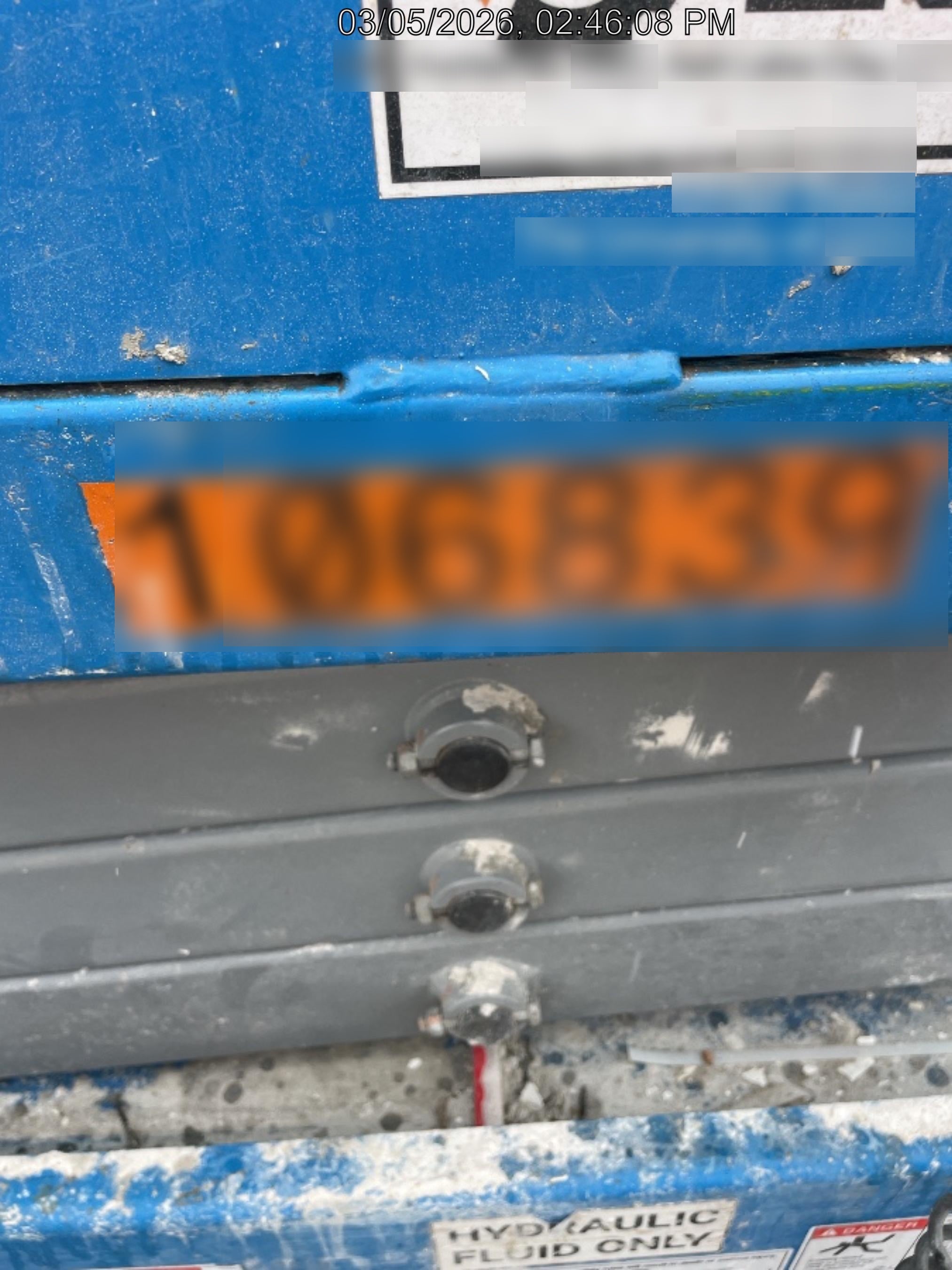 2020 Genie GS-1930 Solid Non Marking Tires, Beacon, Folding rails with half height swing gate, 800W Inverter
