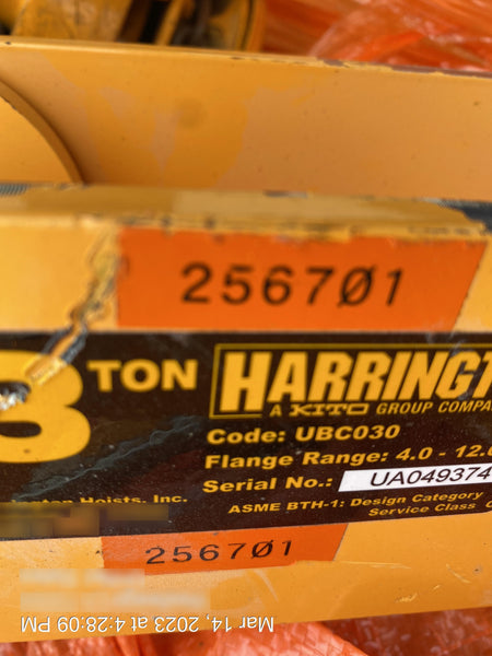 2022 HARRINGTON UBC030