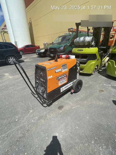 2021 Lincoln Electric Ranger 305 LPG LPG One-Pak (includes undercarriage, tank holder & tank strap) ORANGE