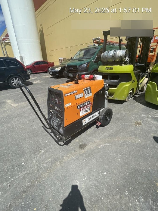 2021 Lincoln Electric Ranger 305 LPG LPG One-Pak (includes undercarriage, tank holder & tank strap) ORANGE