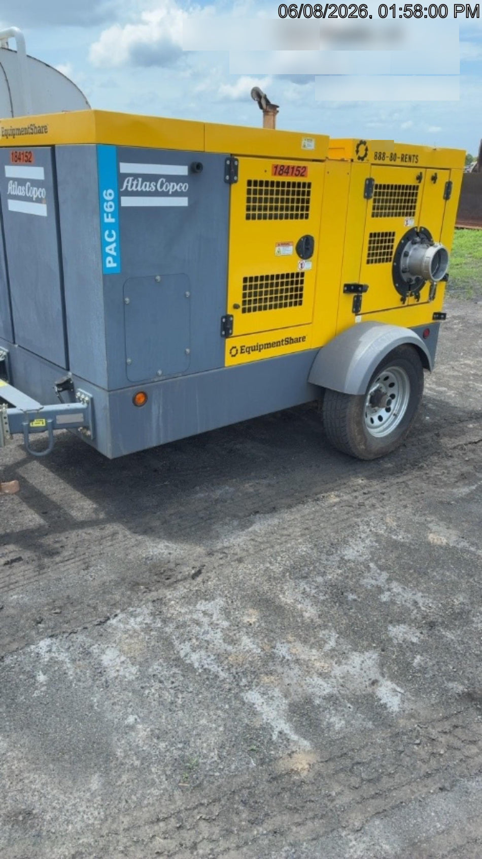 2021 ATLAS COPCO PAC F66 KD-S