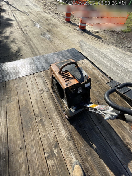 2022 Multiquip MVH158 Honda GX200, 17" Plate, Gas