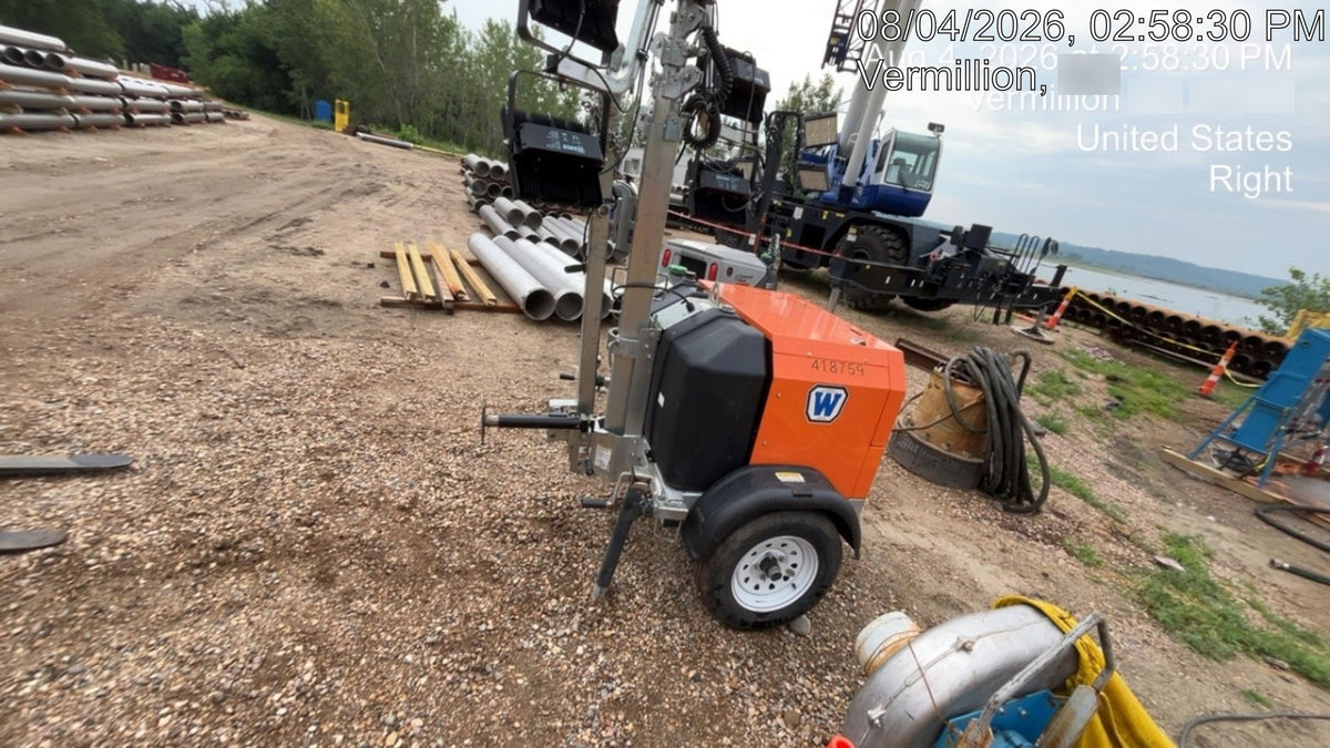 2024 Wanco WLTT-4MM4K Diesel, Deep Sea Controller, Shore Power Plug, Auto Start, (4) 350W LED Floodlights, 4kW Generator, 60 Gal Fuel Tank, 2" Ball, T3