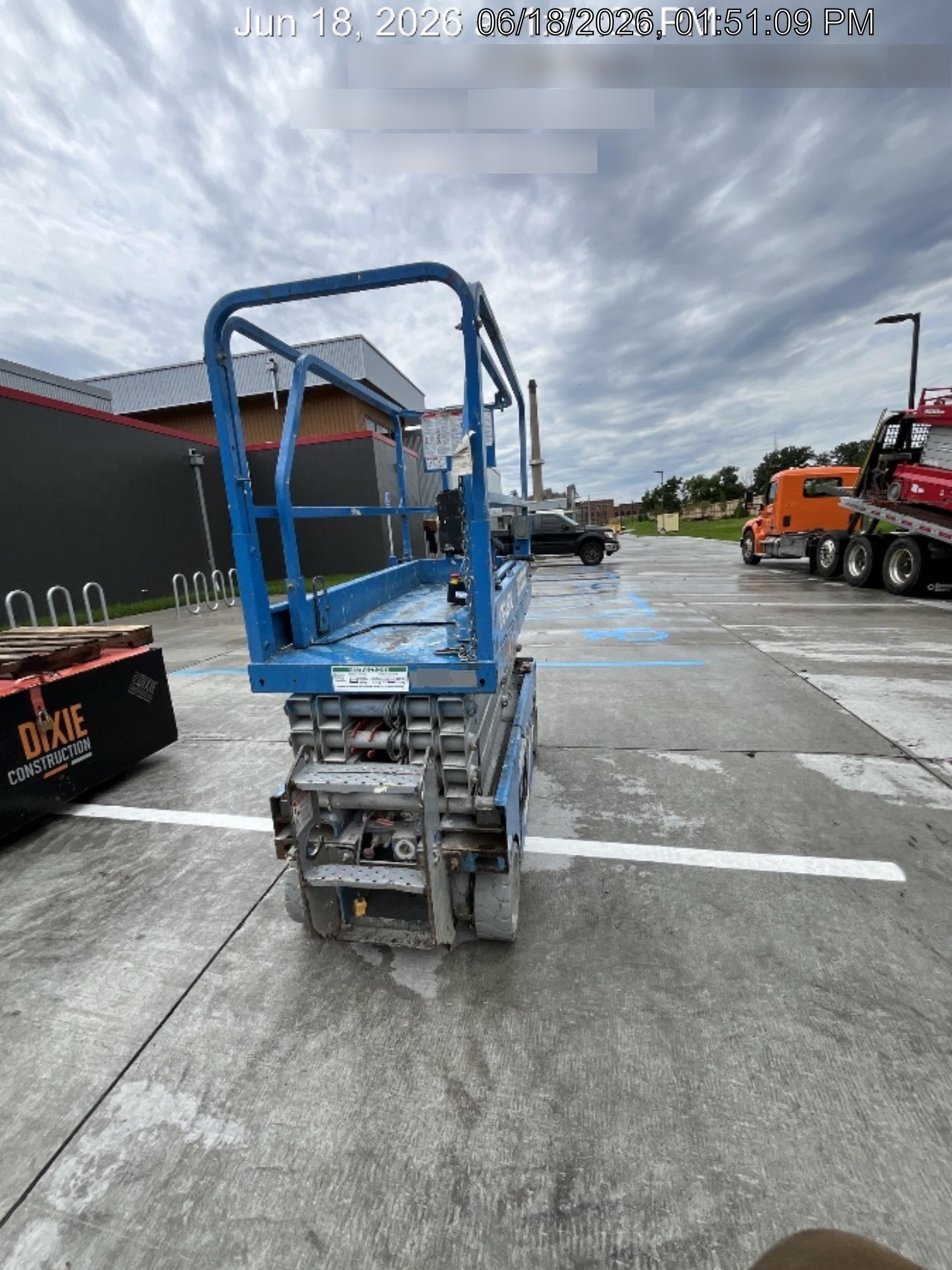 2019 Genie GS-1930 Fixed rails with chain Entry