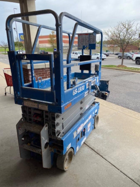 2020 Genie GS-1930 Solid Non Marking Tires, Beacon, Folding rails with half height swing gate