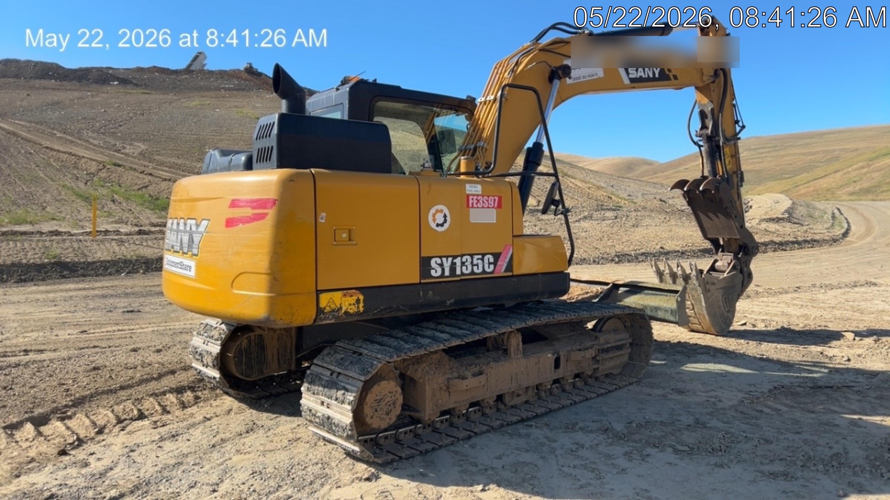 2019 SANY SY135C