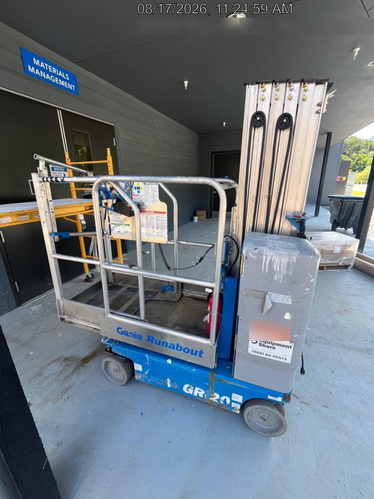 2019 GENIE GR-20