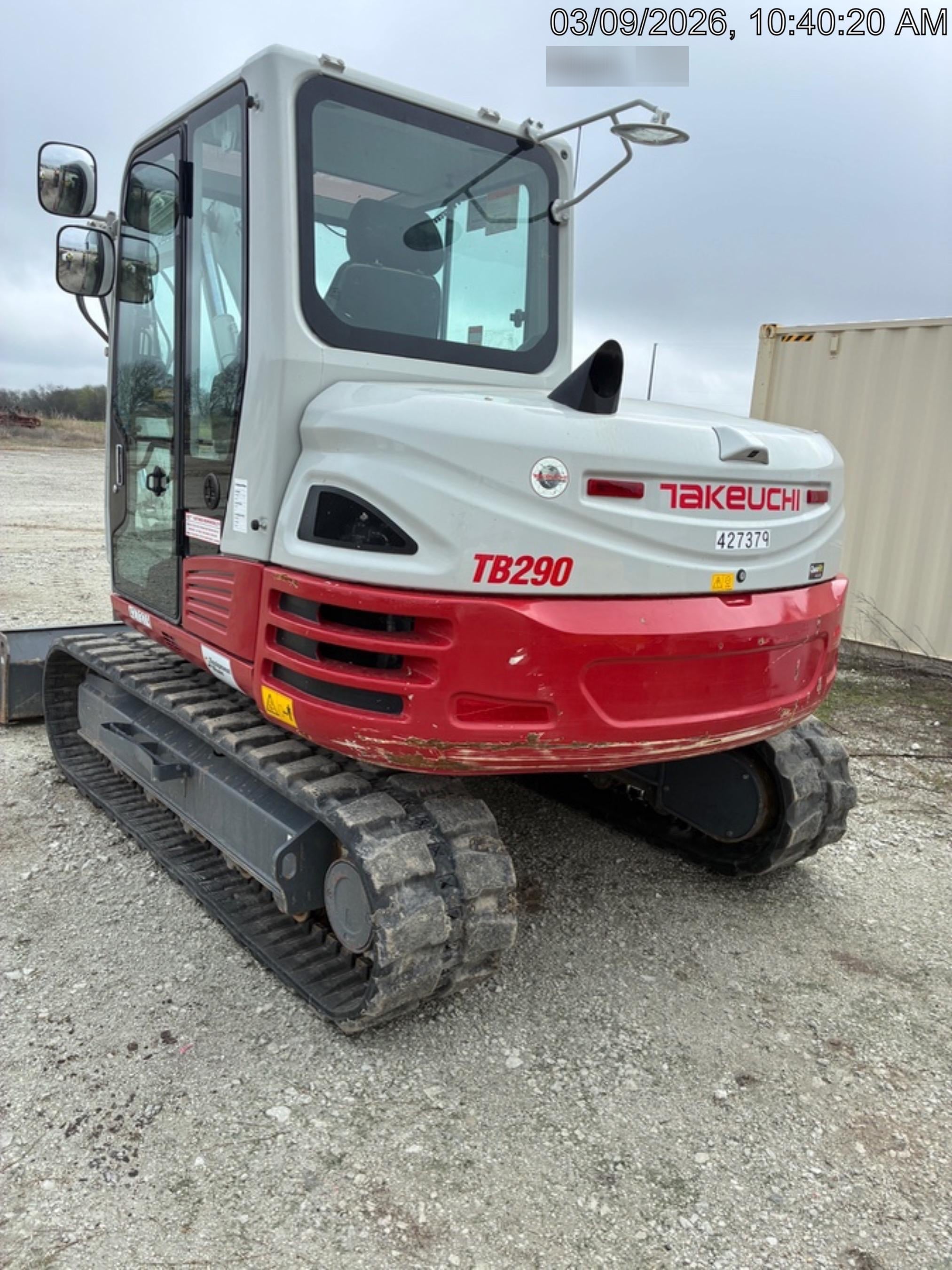 2024 TAKEUCHI TB290-CR
