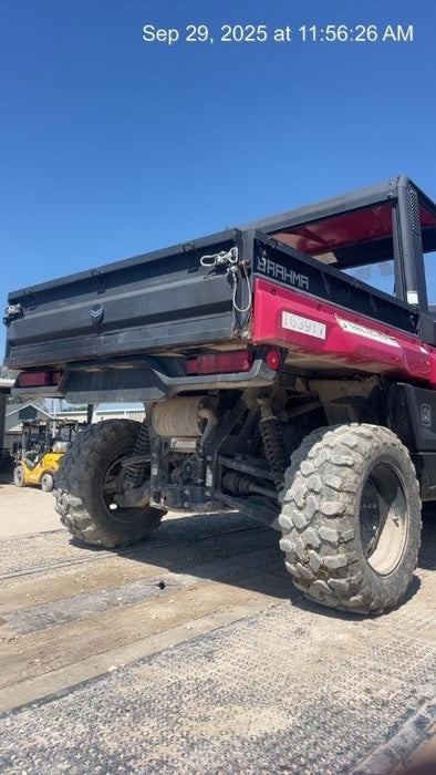 2021 Yanmar YU1000 Canopy, Steel Wheel, Poly WindShield, Beacon, Backup Alarm