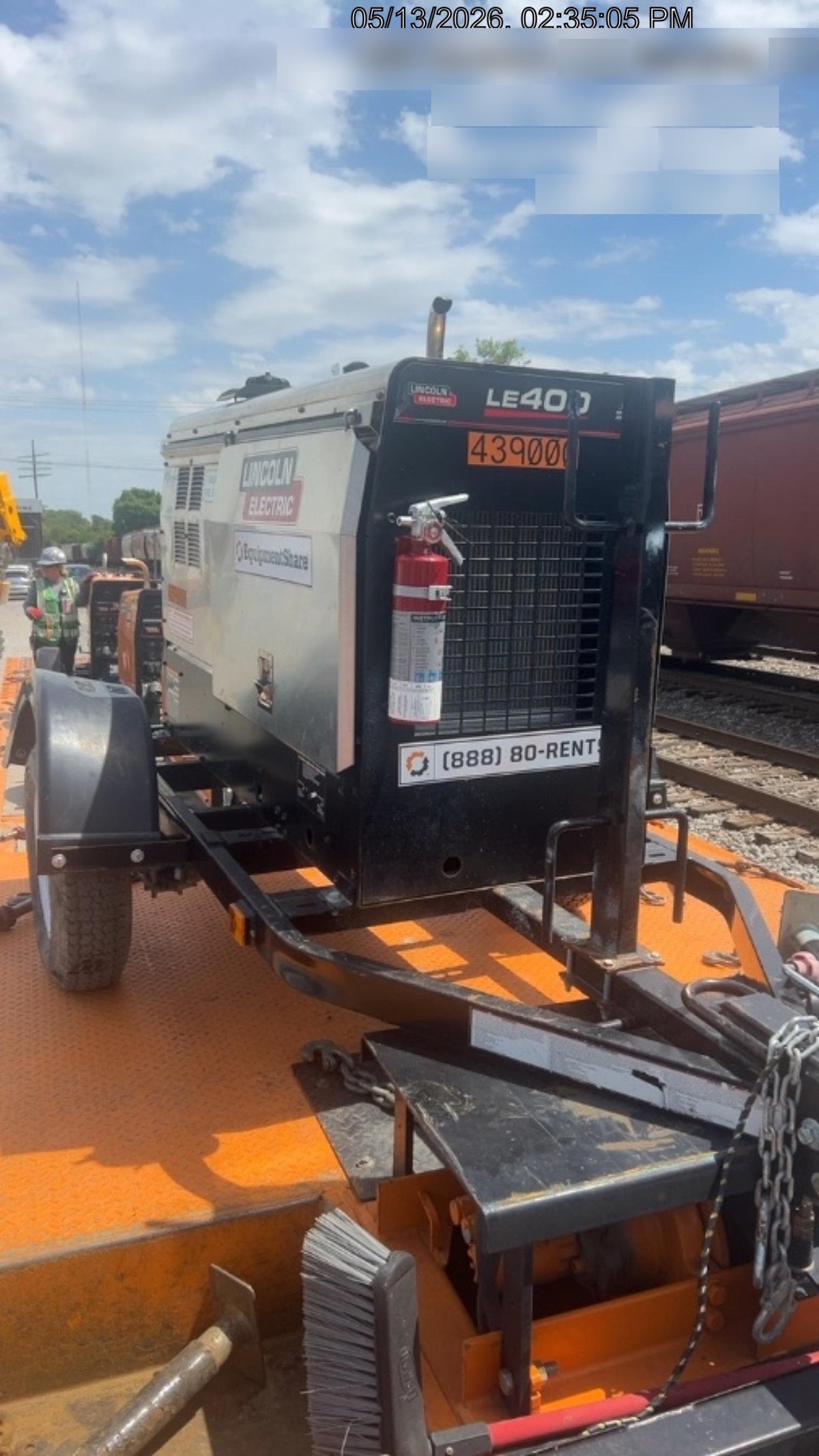 2024 Lincoln Electric LE400 Kubota V1505, Trlr, Cable Rack, Light Kit, ES Decals, T3