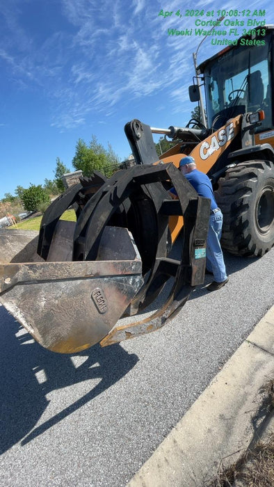 2021 FLECO 120" Grapple Rake - Fleco