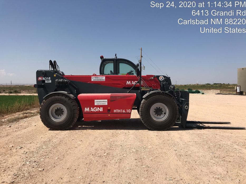 2020 Magni HTH 16.10 Cab/Heat/Air, LED Lights Front and Back, LED Boom Lights and Camera