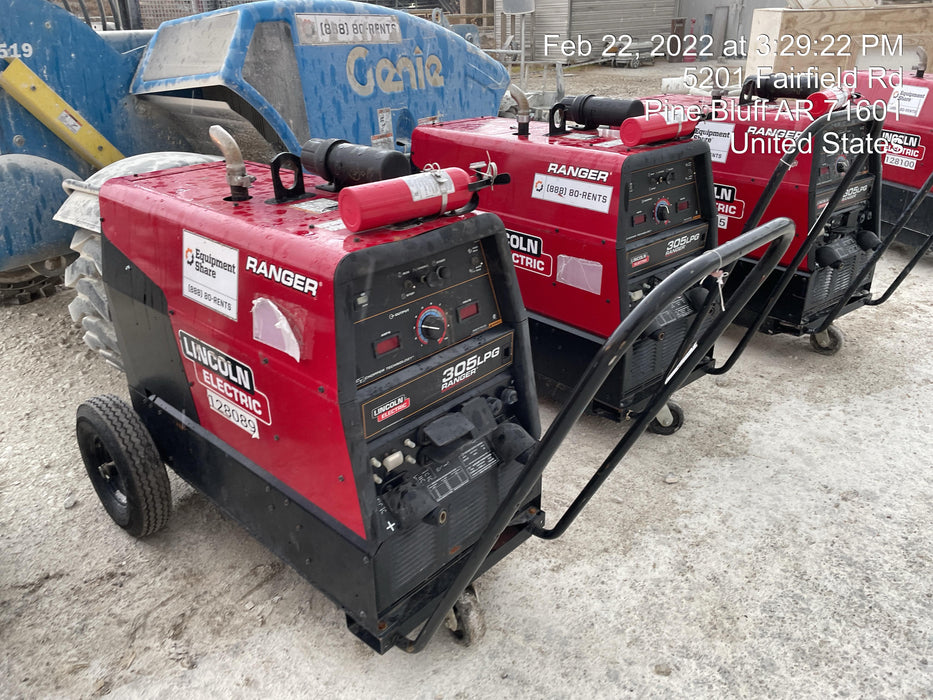 2021 Lincoln Electric Ranger 305 LPG Ranger® 305 LPG Engine Driven Welder
(Kohler®) One-Pak