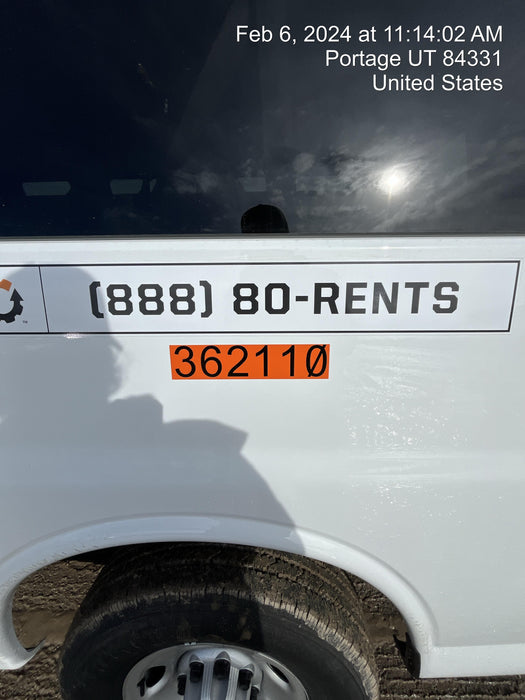 2023 CHEVROLET Express Van - Rental