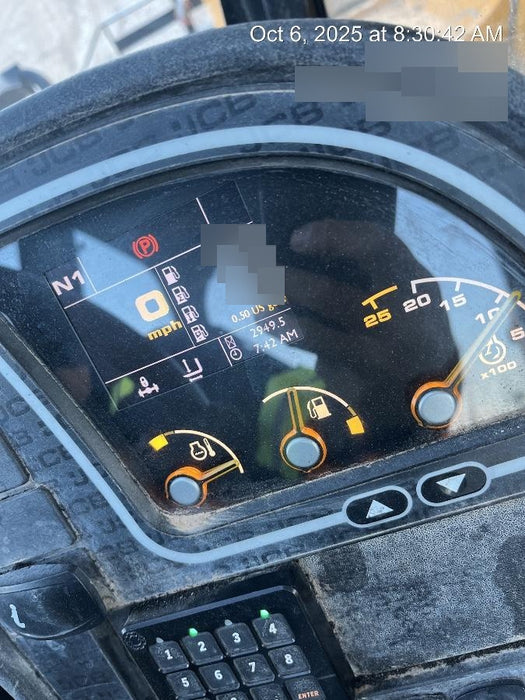 2020 JCB 509-42 Cab/Heat/Air, Solid Tires, Work Lights, Beacon, Aux Hydraulics, Back up Alarm, Lifting Eye, ES Decals