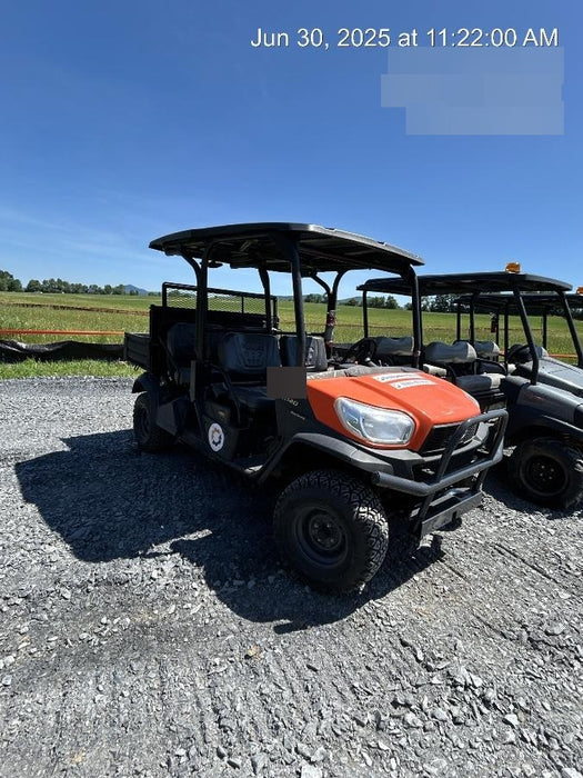 2021 Kubota RTV-X1140W-H Plastic Canopy, Windshield Acrylic Clear, LED Strobe Light, Wire Harness Kit, Back up Alarm
