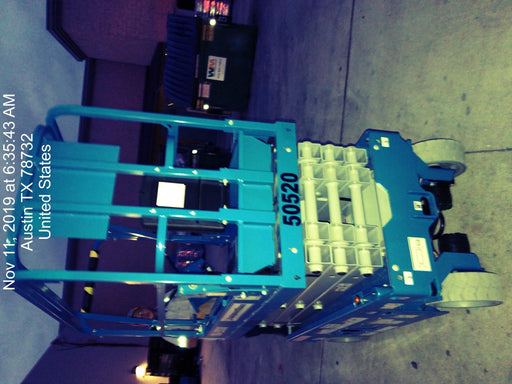 2019 Genie GS-1930 Fixed Rails with Chain Entry