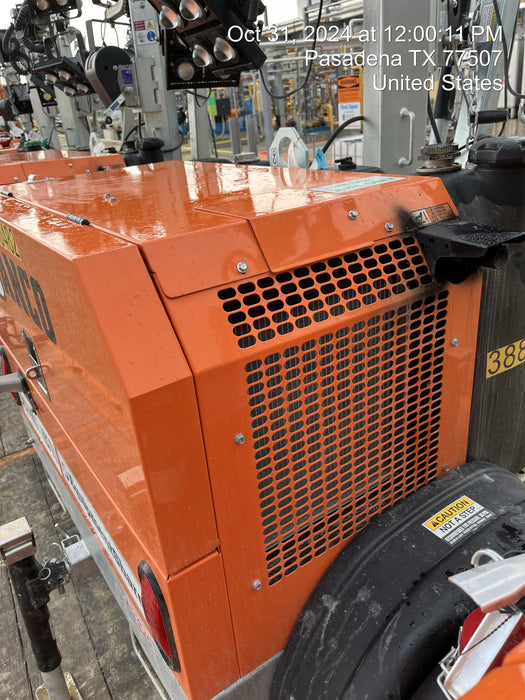 2024 Wanco WLTT-4MM4K Diesel, Deep Sea Controller, Shore Power Plug, Auto Start, (4) 350W LED Floodlights, 4kW Generator, 60 Gal Fuel Tank, 2" Ball, T3